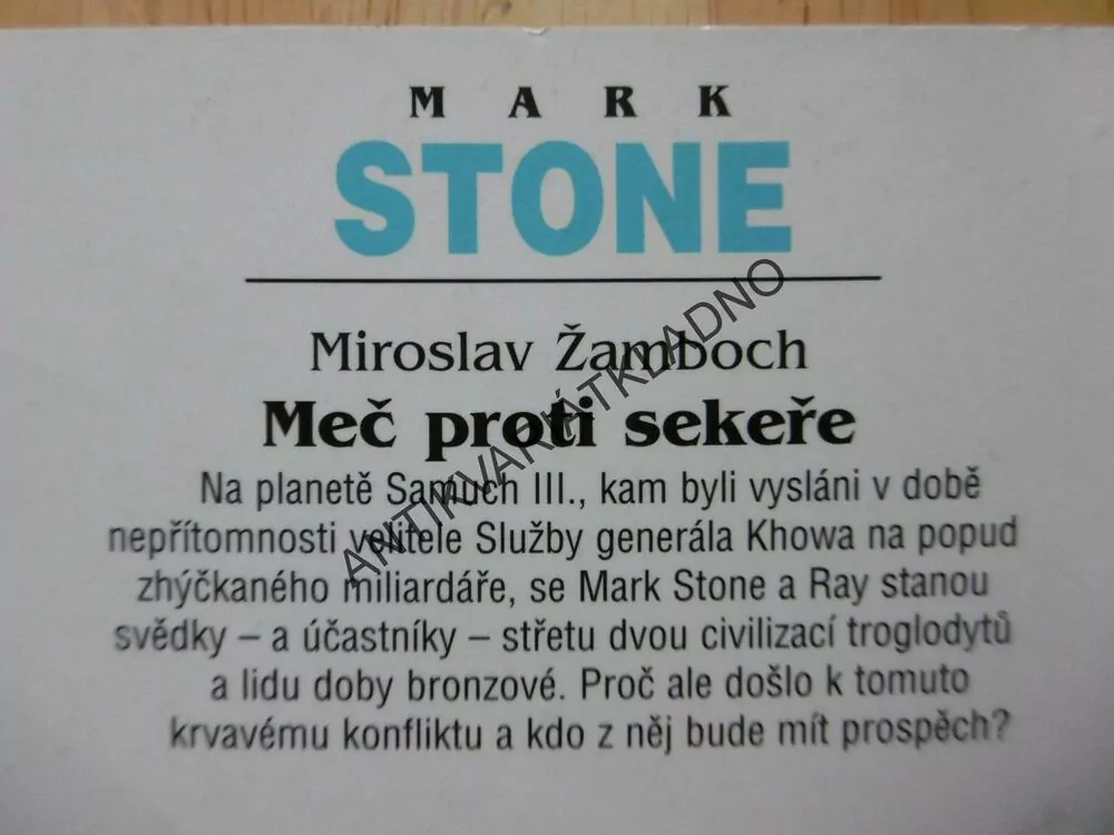 MARK STONE 64 - MEČ PROTI SEKEŘE, MIROSLAV ŽAMBOCH