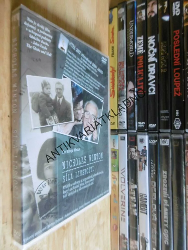 SÍLA LIDSKOSTI, NICHOLAS WINTON, DVD FILM