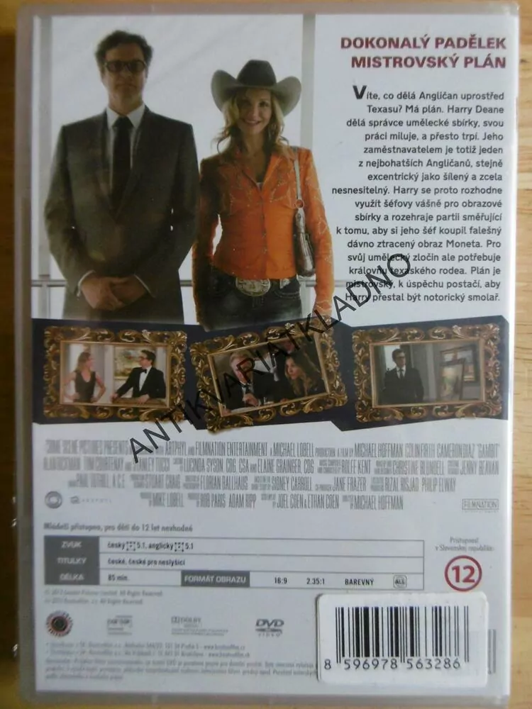 GAMBIT, DVD FILM