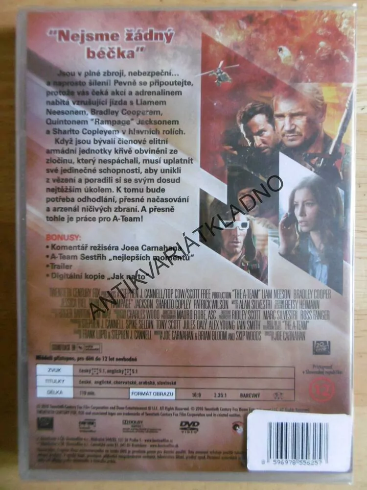 A-TEAM, DVD FILM