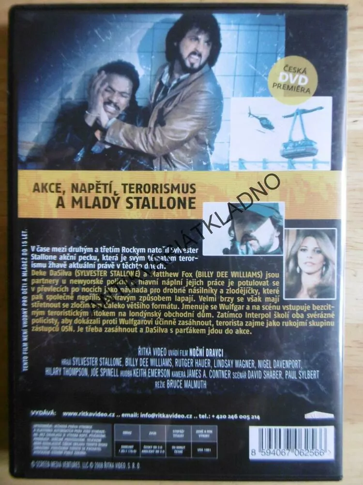 NOČNÍ DRAVCI, DVD FILM