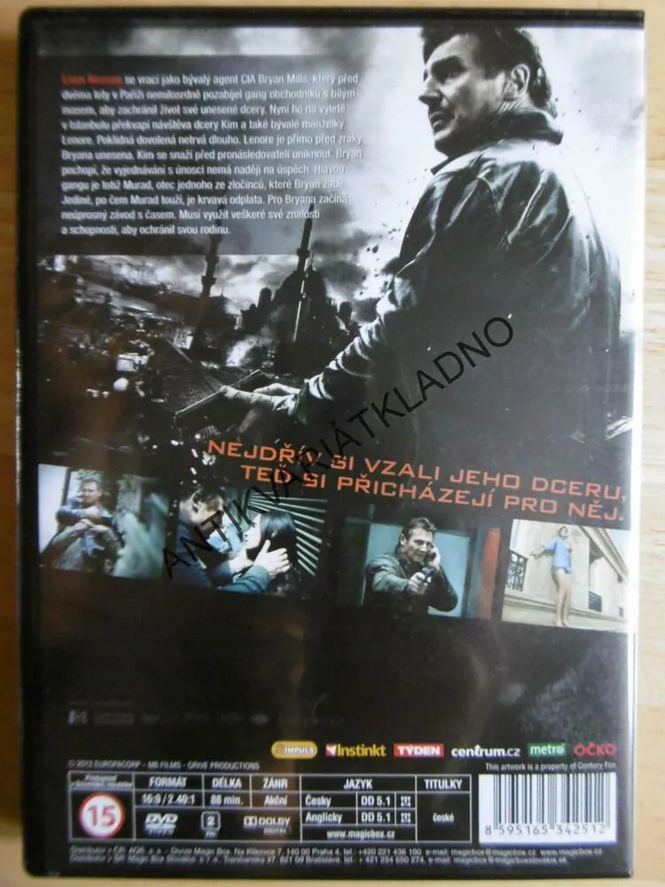 96 HODIN: ODPLATA, DVD FILM