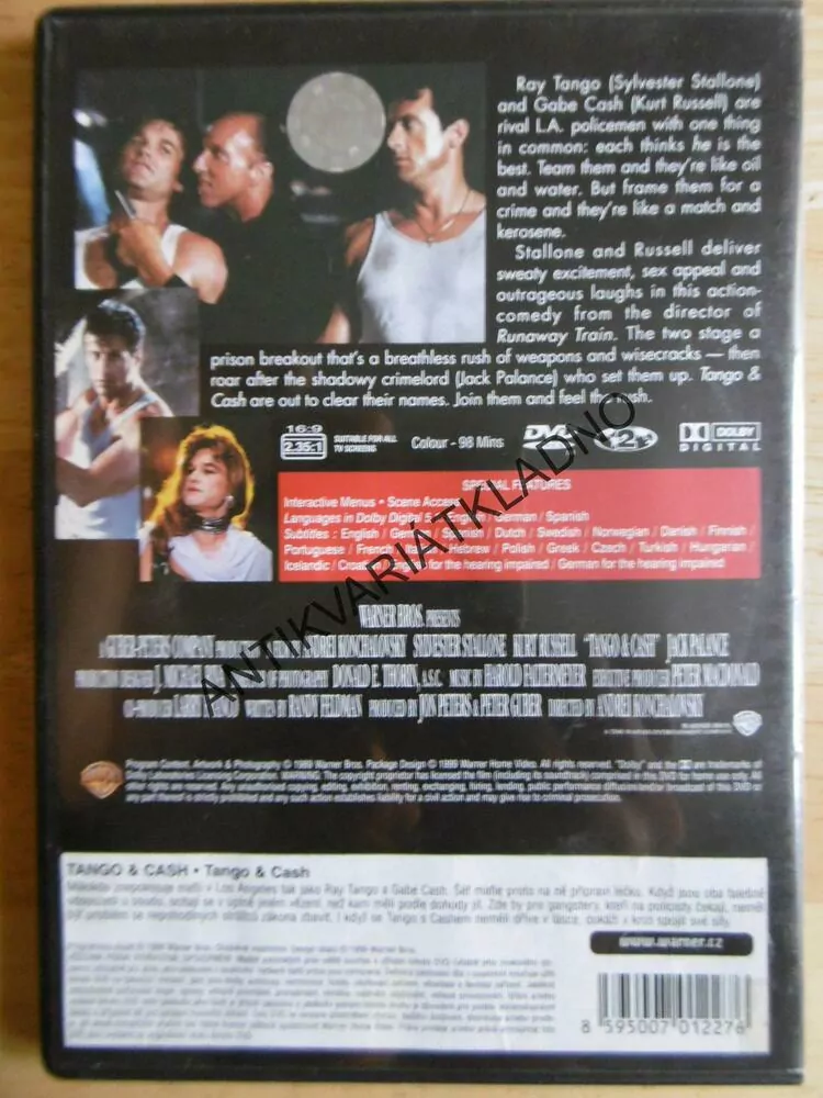 TANGO A CASH, DVD FILM