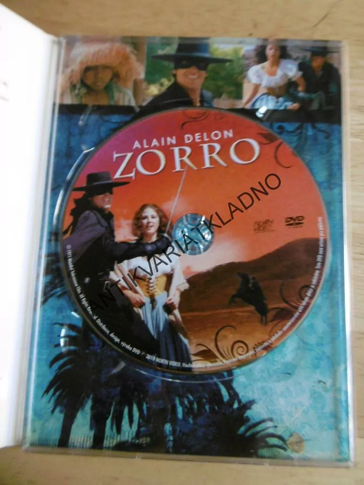 ZORRO, ALAIN DELON, DVD FILM