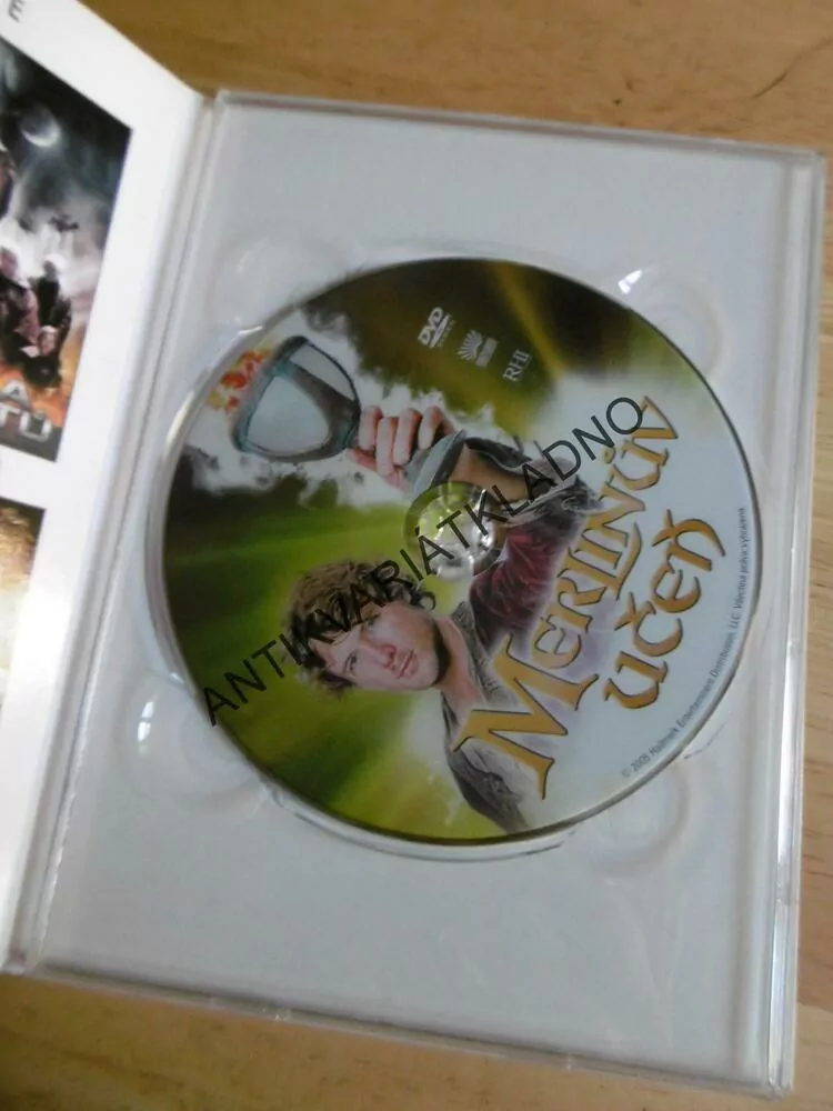 MERLINŮV UČEŇ, HLEDÁNÍ SVATÉHO GRÁLU, DVD FILM