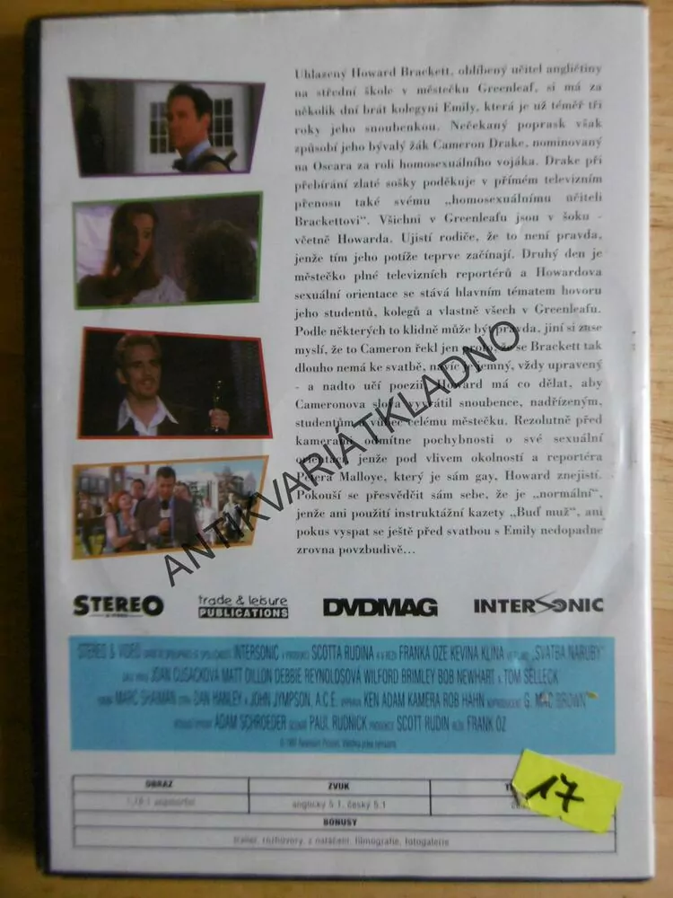 SVATBA NARUBY, DVD FILM