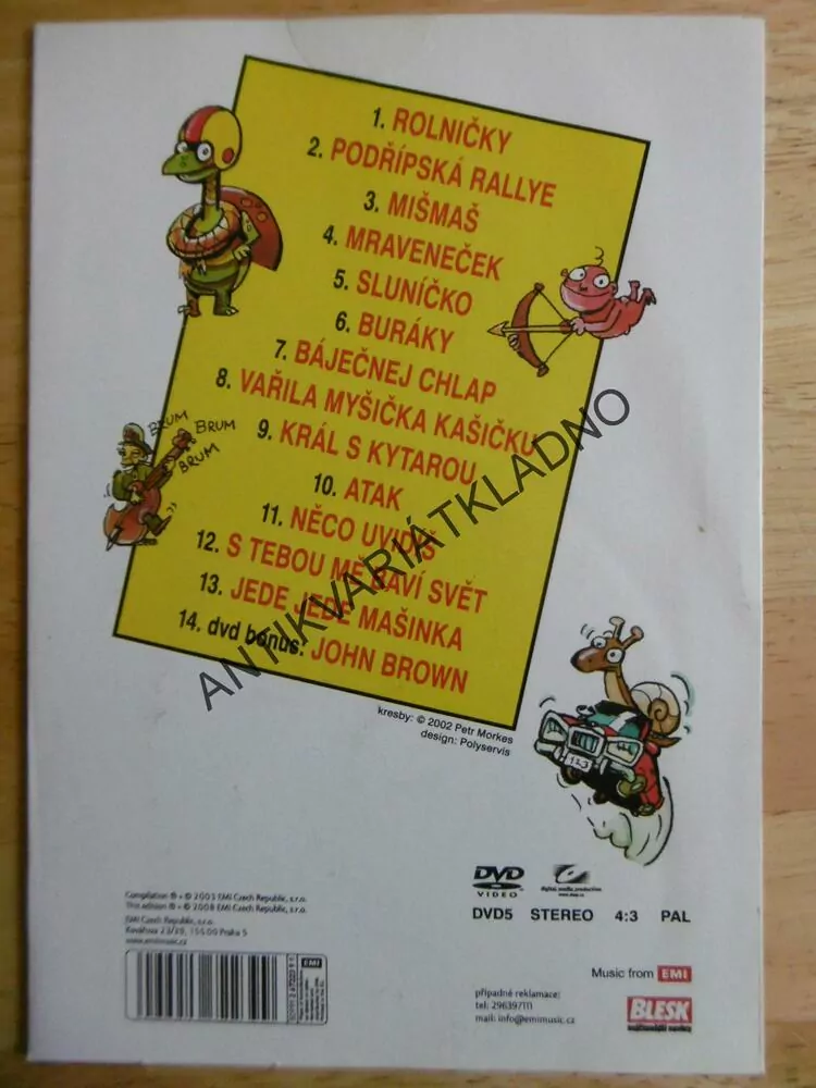 JEDE, JEDE MAŠINKA, MAXIM TURBULENC, DVD HUDBA