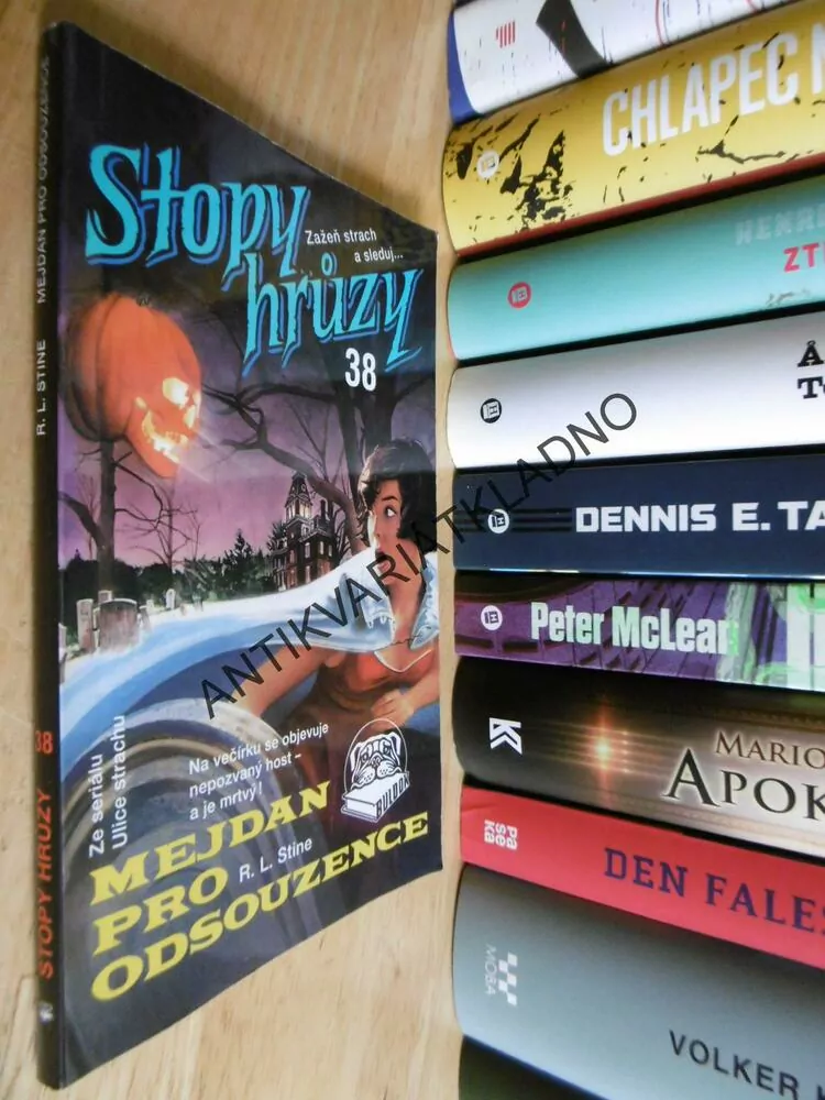 STOPY HRŮZY 38 - MEJDAN PRO ODSOUZENCE, R.L. STINE