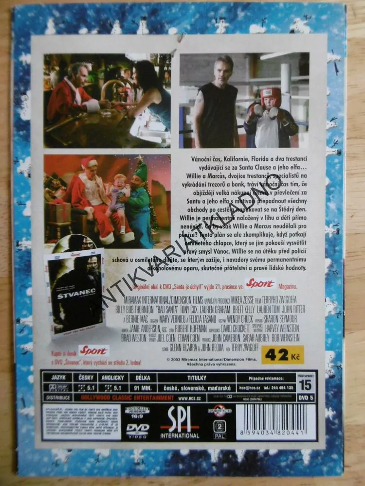 SANTA JE ÚCHYL!, DVD FILM