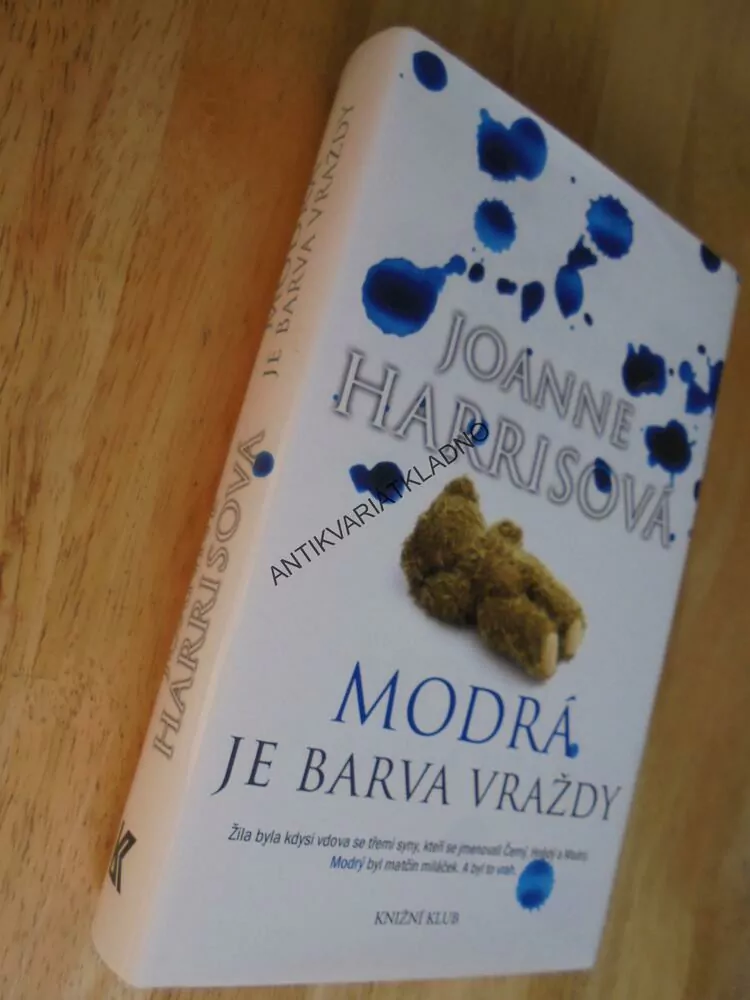 MODRÁ JE BARVA VRAŽDY, JOANNE HARRISOVÁ, **an