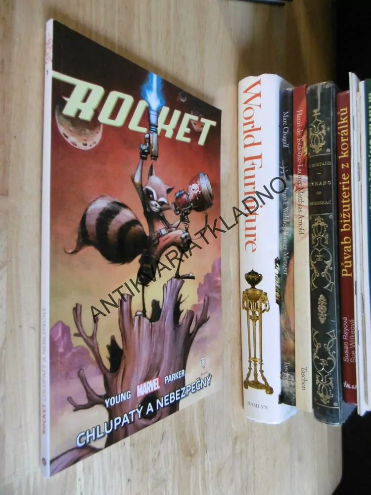 ROCKET, CHLUPATÝ A NEBEZPEČNÝ, KOMIKS, **an