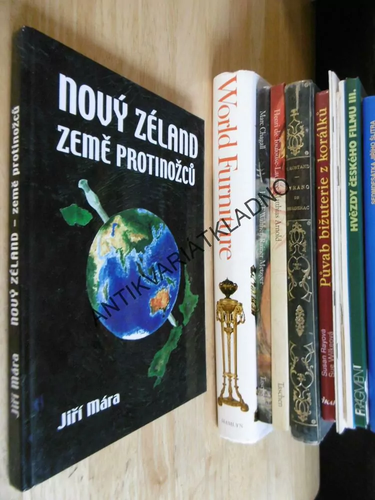 NOVÝ ZÉLAND ZEMĚ PROTINOŽCŮ, JIŘÍ MÁRA,-AUTOGRAM , **an