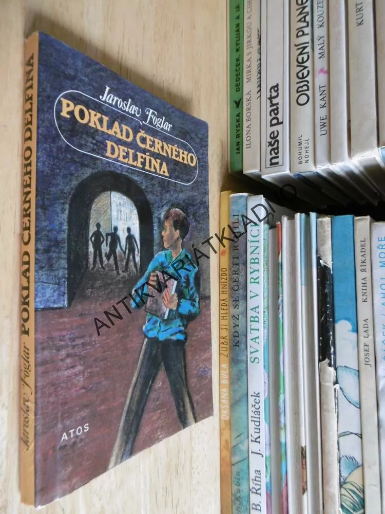 POKLAD ČERNÉHO DELFÍNA, JAROSLAV FOGLAR, GUSTAV KRUM, **an