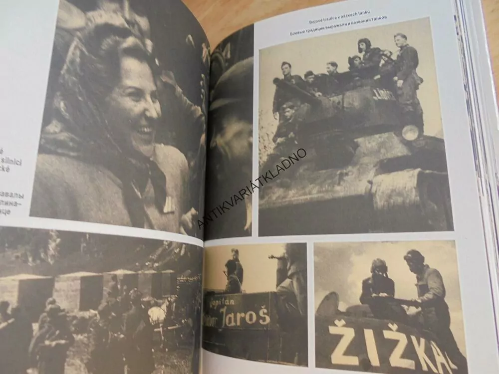 VÍTĚZNÉ JARO, VÁLKA, SSSR, TANKY,ČESKO-RUSKY