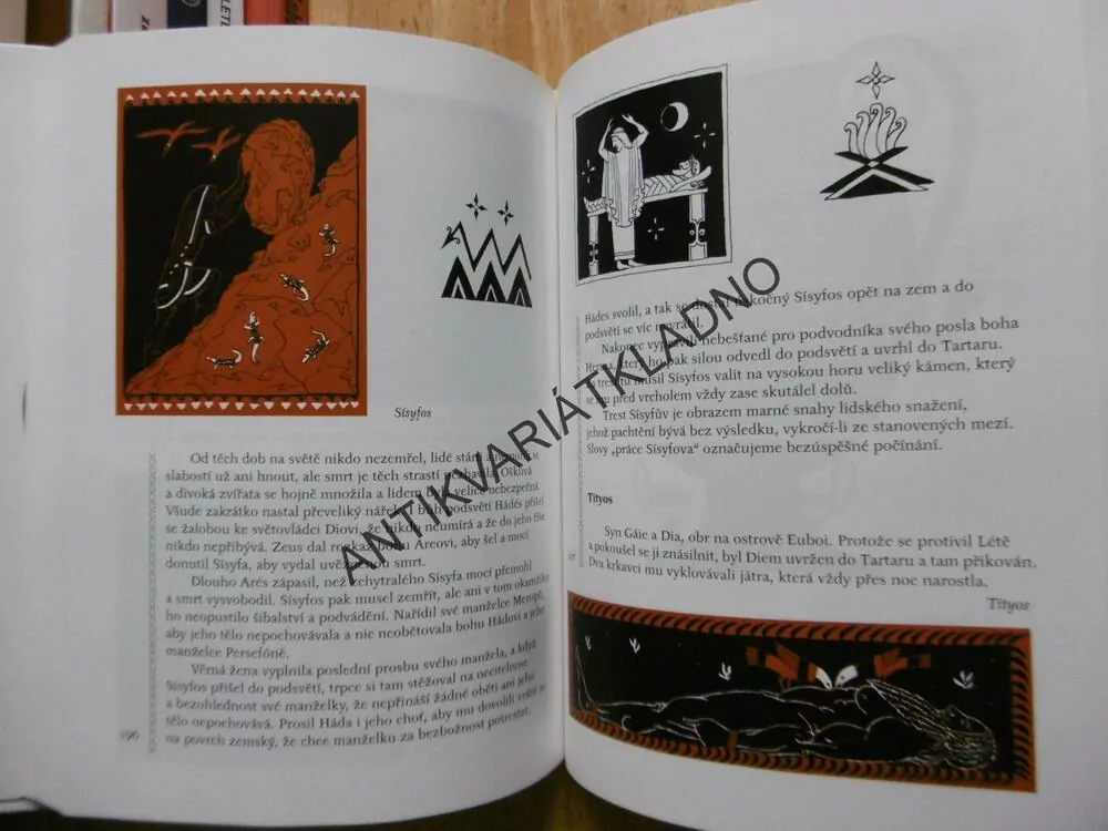 ANTICKÁ MYTHOLOGIE, TŮMA CIMRHANZL, FUČÍKOVÁ