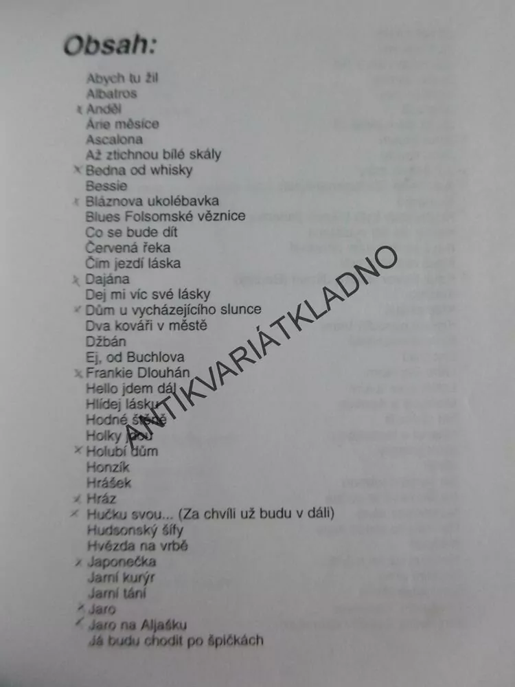 PÍSNIČKY DO KAPSY, **an