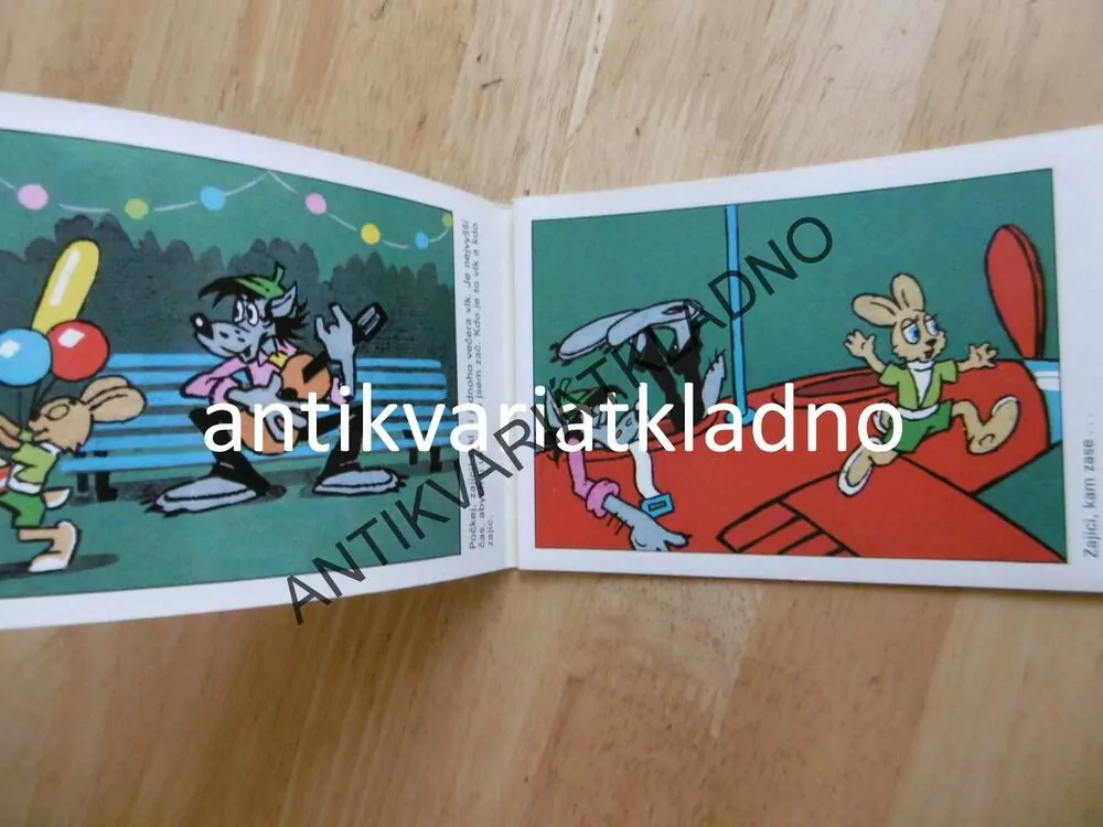 PAPÍROVÉ LEPORELO- POČKEJ, ZAJÍCI! V LUNAPARKU, HVĚZDIČKA 101