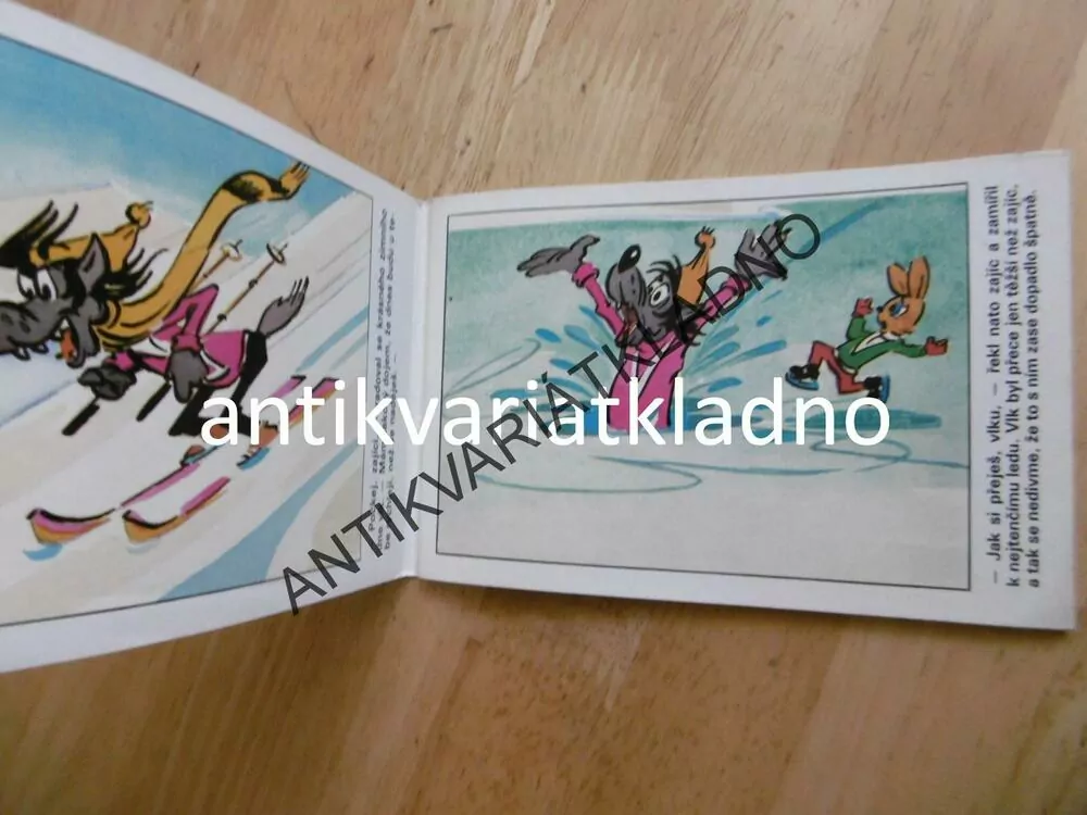 PAPÍROVÉ LEPORELO- POČKEJ, ZAJÍCI! ZIMNÍ RADOVÁNKY, HVĚZDIČKA 117