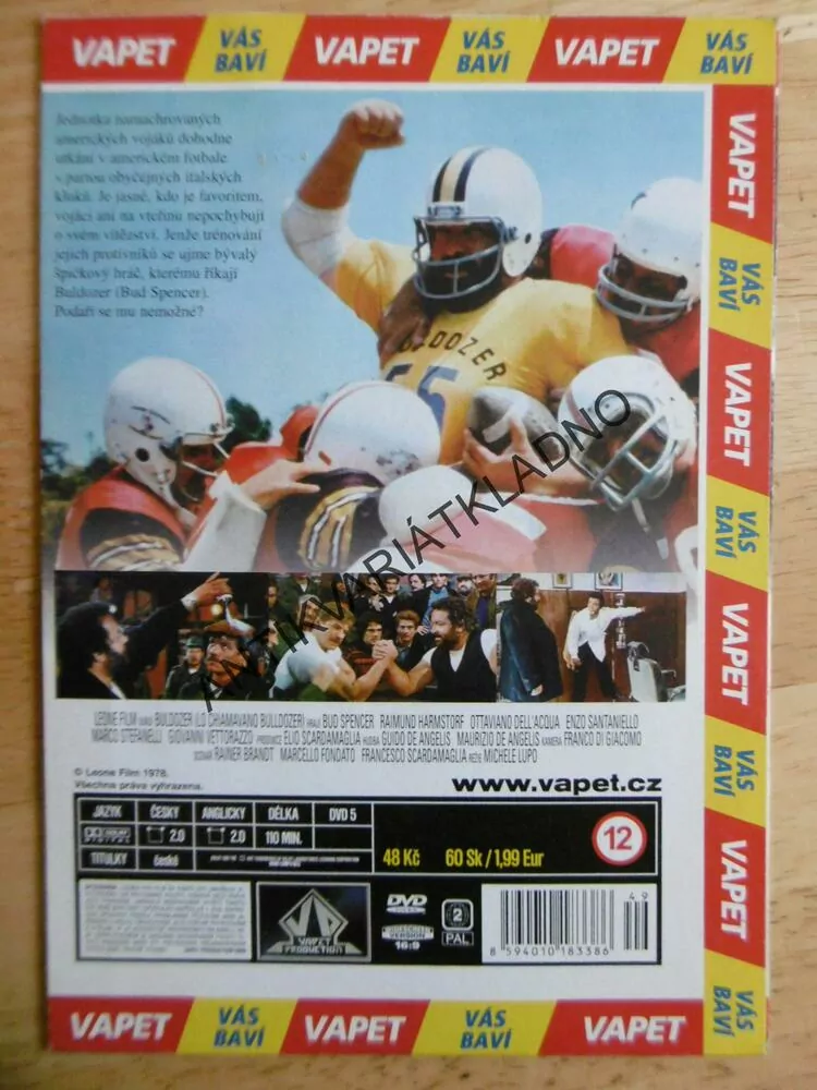 BULDOZER, DVD FILM