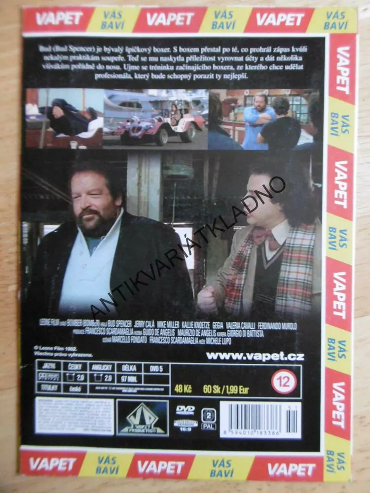BOMBER, BUD SPENCER, DVD FILM