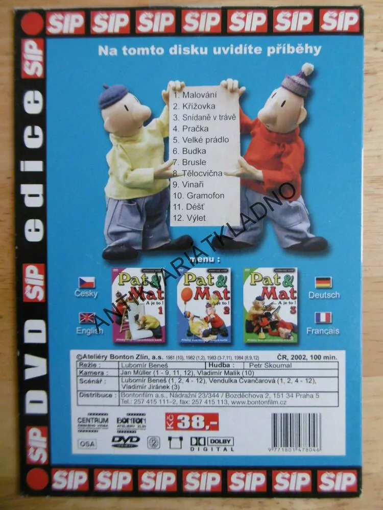 PAT A MAT, 2. ...A JETO!, DVD FILM 
