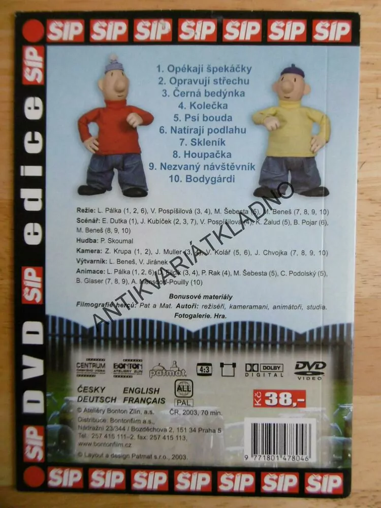 PAT A MAT SE VRACEJÍ, 4. ...A JETO!, DVD FILM