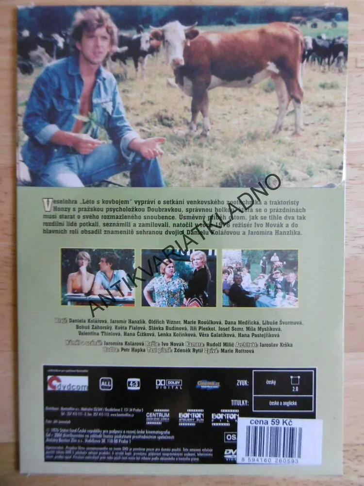 LÉTO S KOVBOJEM, DVD FILM