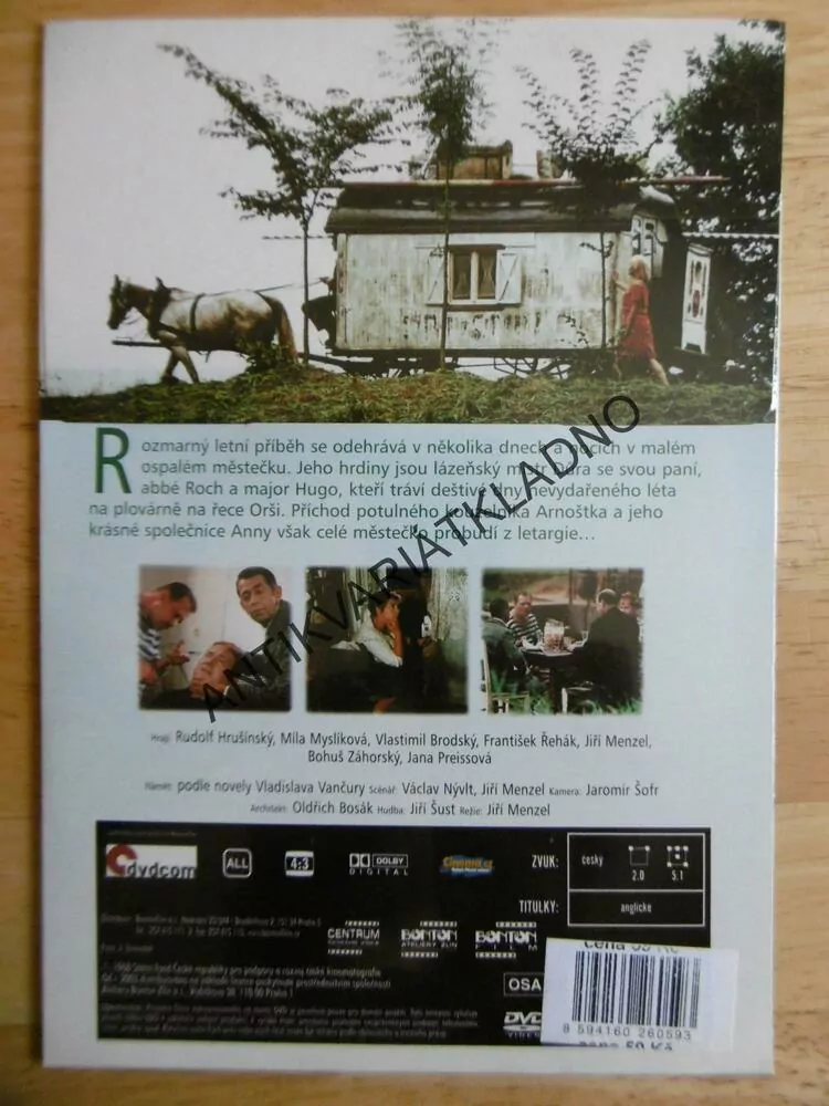 ROZMARNÉ LÉTO, DVD FILM