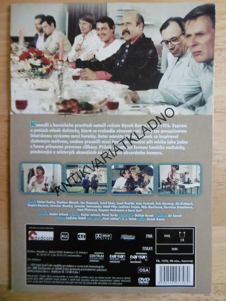 PARTA HIC, DVOŘÁK, MENŠÍK, DVD FILM