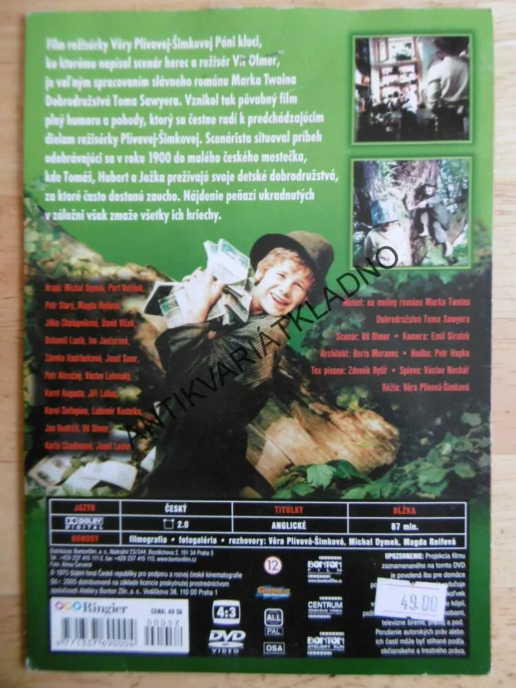 PÁNI KLUCI, DVD FILM  ČR