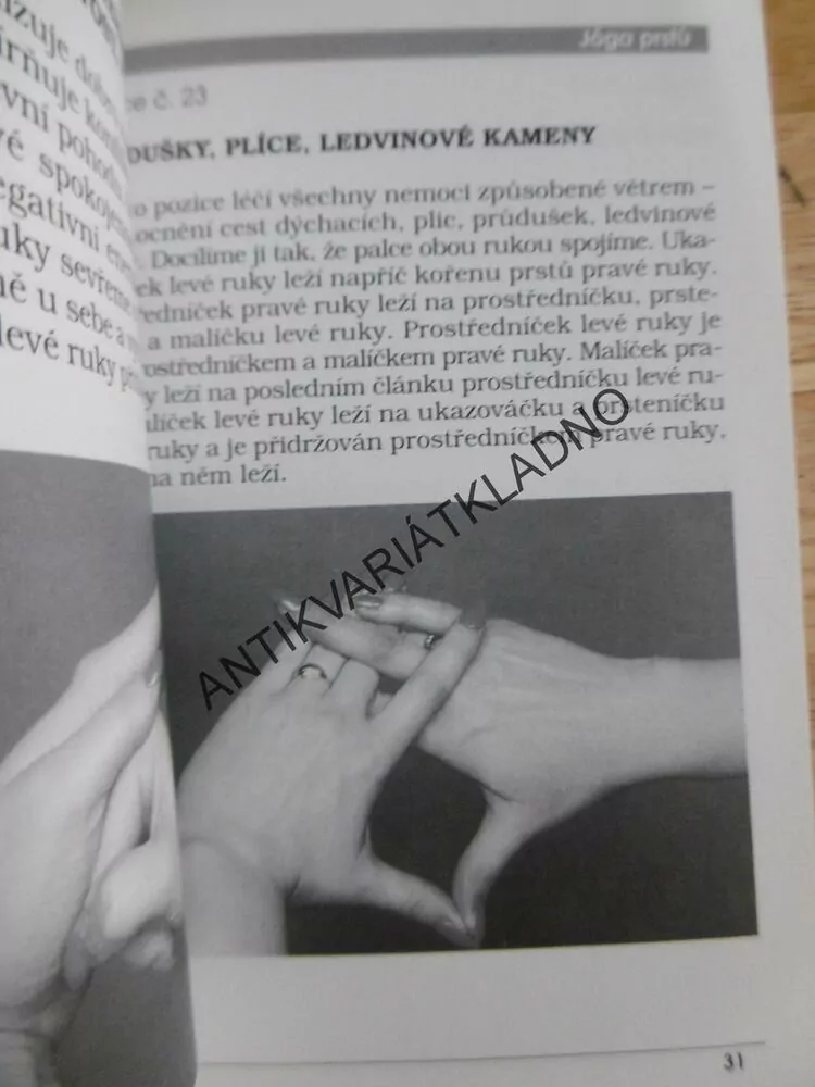 JÓGA PRSTŮ ANEB JAK LÉČIT SÁM SEBE, KRUMLOVSKÁ