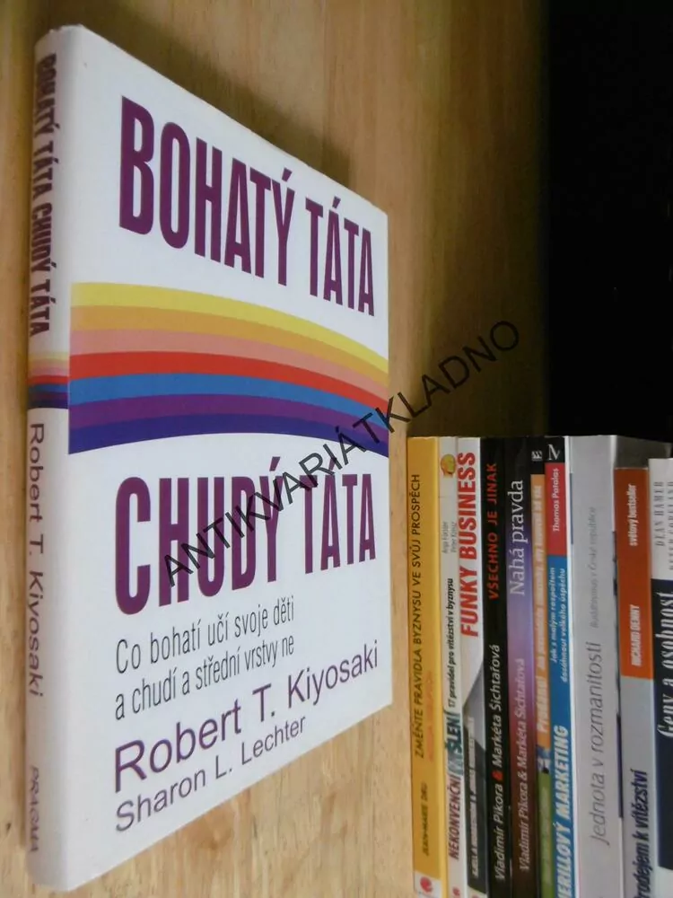 BOHATÝ TÁTA CHUDÝ TÁTA , KIYOSAKI, **an