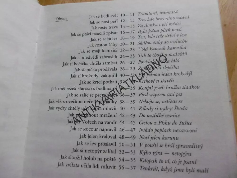SVĚT ZVÍŘAT, JOSEF LADA, JOSEF BRUKNER, **an