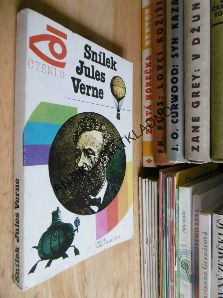 SNÍLEK JULES VERNE, **an