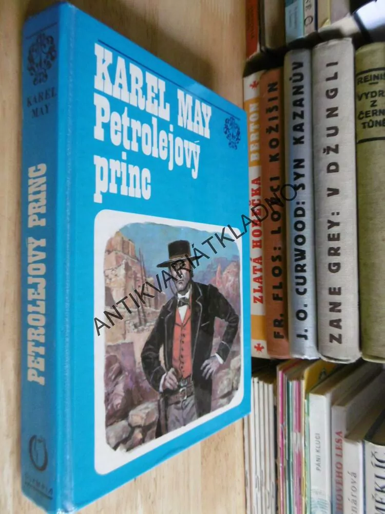 PETROLEJOVÝ PRINC, KAREL MAY,1982, GUSTAV KRUM, **an