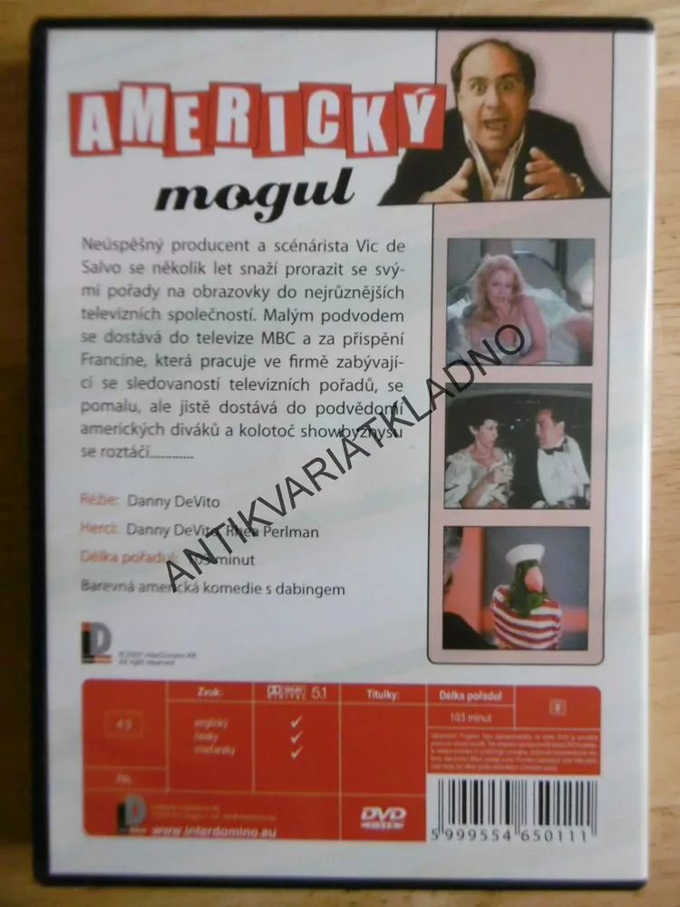 AMERICKÝ MOGUL, DVD FILM 