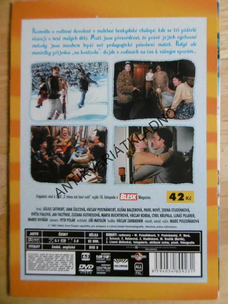 S TEBOU MĚ BAVÍ SVĚT, DVD FILM 