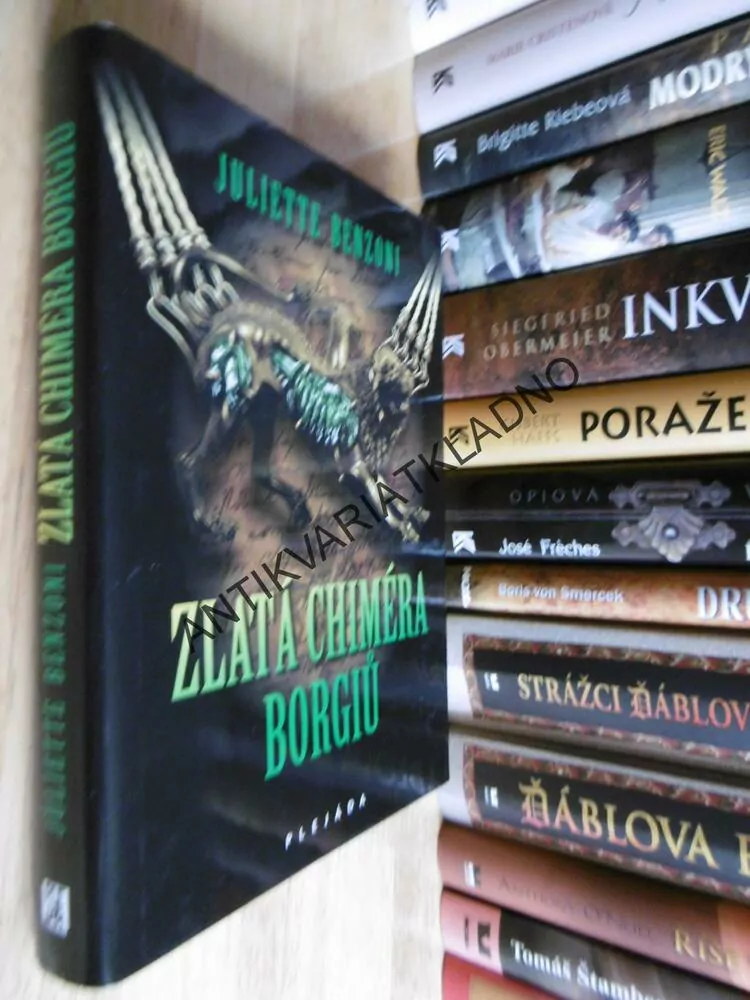 ZLATÁ CHIMÉRA BORGIŮ, JULIETTE BENZONI, **an