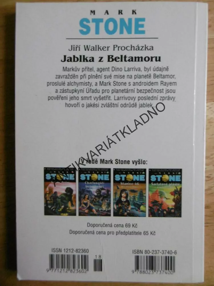 MARK STONE 63 - JABLKA Z BELTAMORU, JIŘÍ WALKER PROCHÁZKA