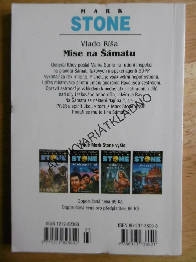 MARK STONE 68 - MISE NA ŠÁMATU, GAREN