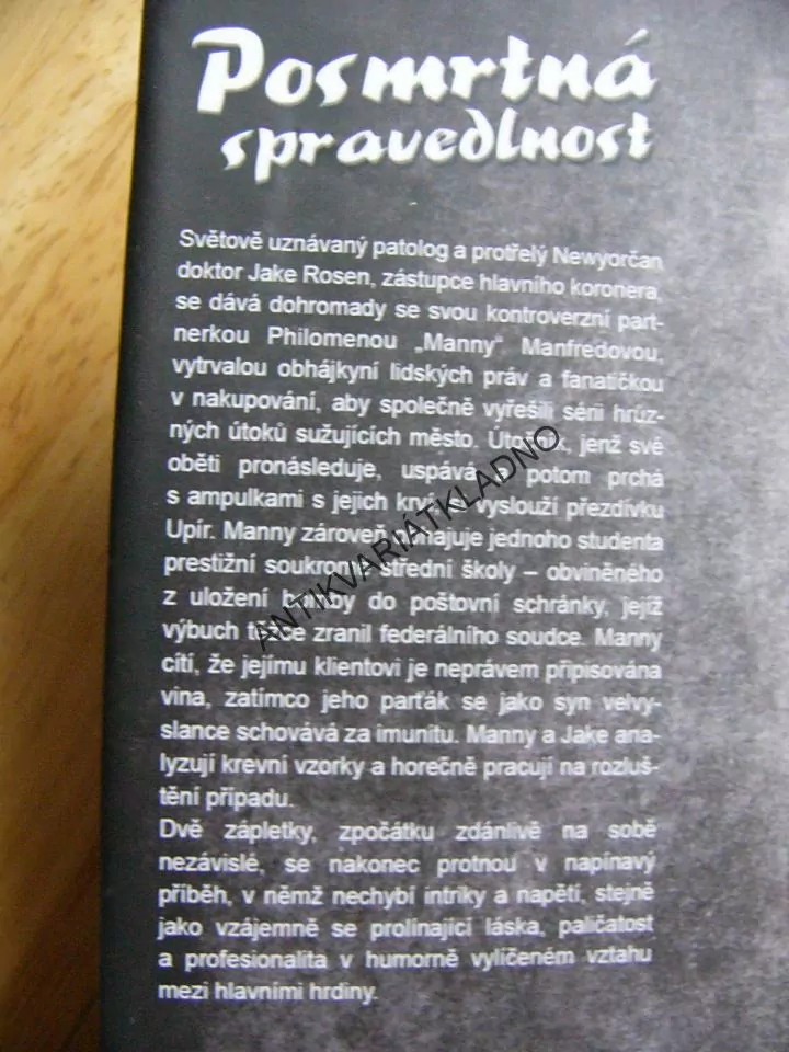 POSMRTNÁ SPRAVEDLNOST, BADEN, **an