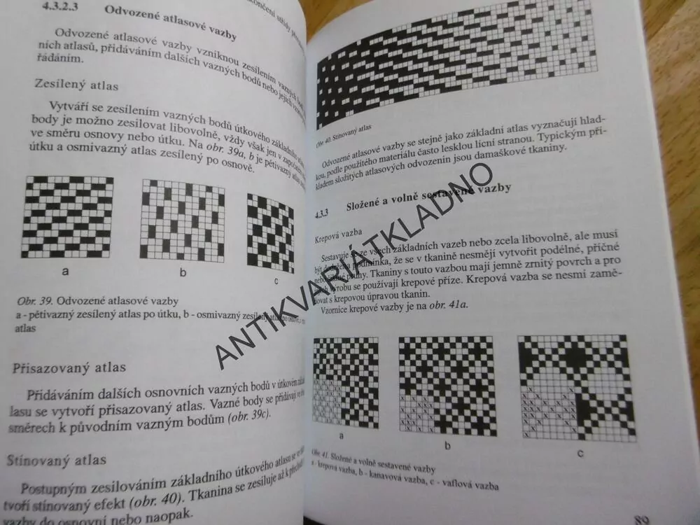 ODĚVNÍ MATERIÁLY, KOZLOVSKÁ, BOHANESOVÁ