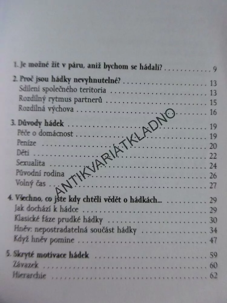 JAK SE DOBŘE POHÁDAT S PARTNEREM... ANEB O SPRÁVNÉM VYUŽITÍ ZDRAVÉ HÁDKY, **an