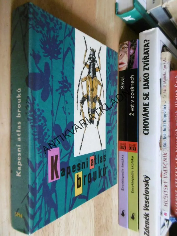 KAPESNÍ ATLAS BROUKŮ, S URČOVACÍM KLÍČEM, 1968, JAVOREK, **an