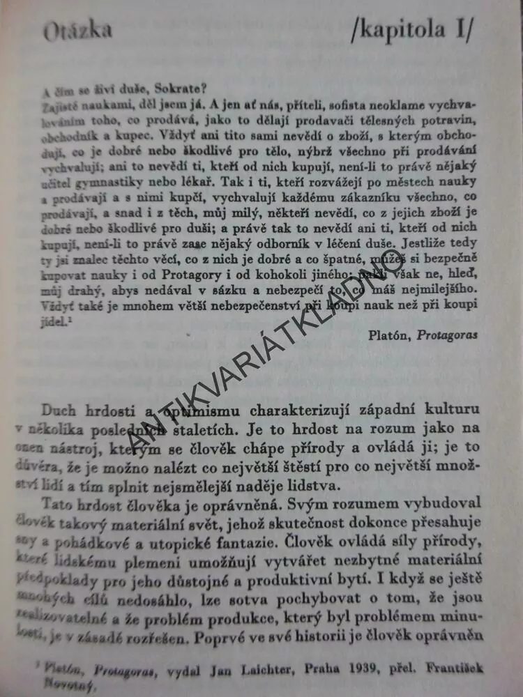 ČLOVĚK A PSYCHO ANALÝZA, ERICH FROMM