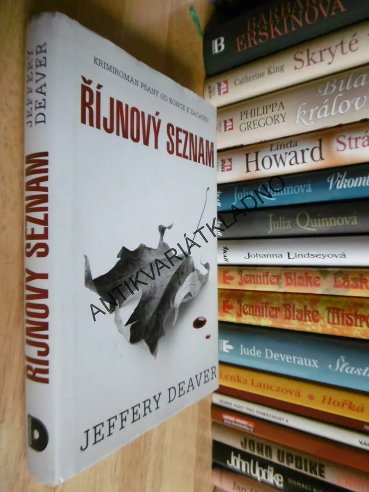 ŘÍJNOVÝ SEZNAM, JEFFERY DEAVER