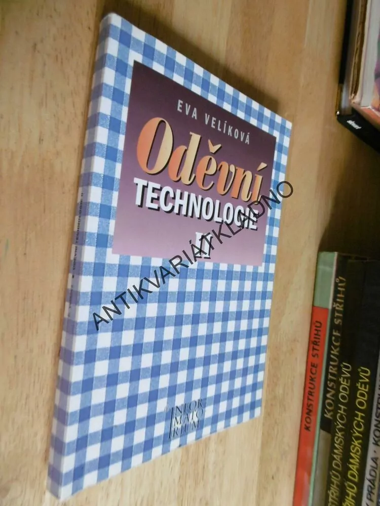 ODĚVNÍ TECHNOLOGIE, 2., VELÍKOVÁ, **an