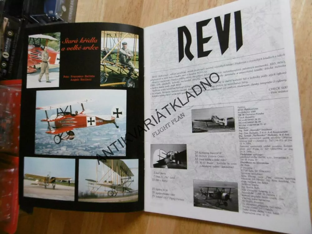 REVI 2/1994 - LETECTVÍ, LETCI,AJ., MODELÁŘSTVÍ