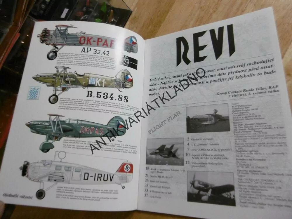 REVI 4/1995 - LETECTVÍ, LETCI,AJ., MODELÁŘSTVÍ