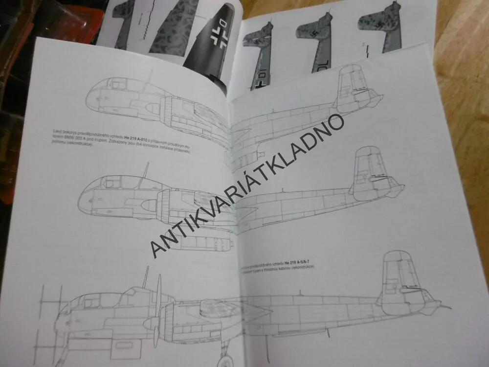 MONOGRAFIE HEINKEL HE 219 UHU,